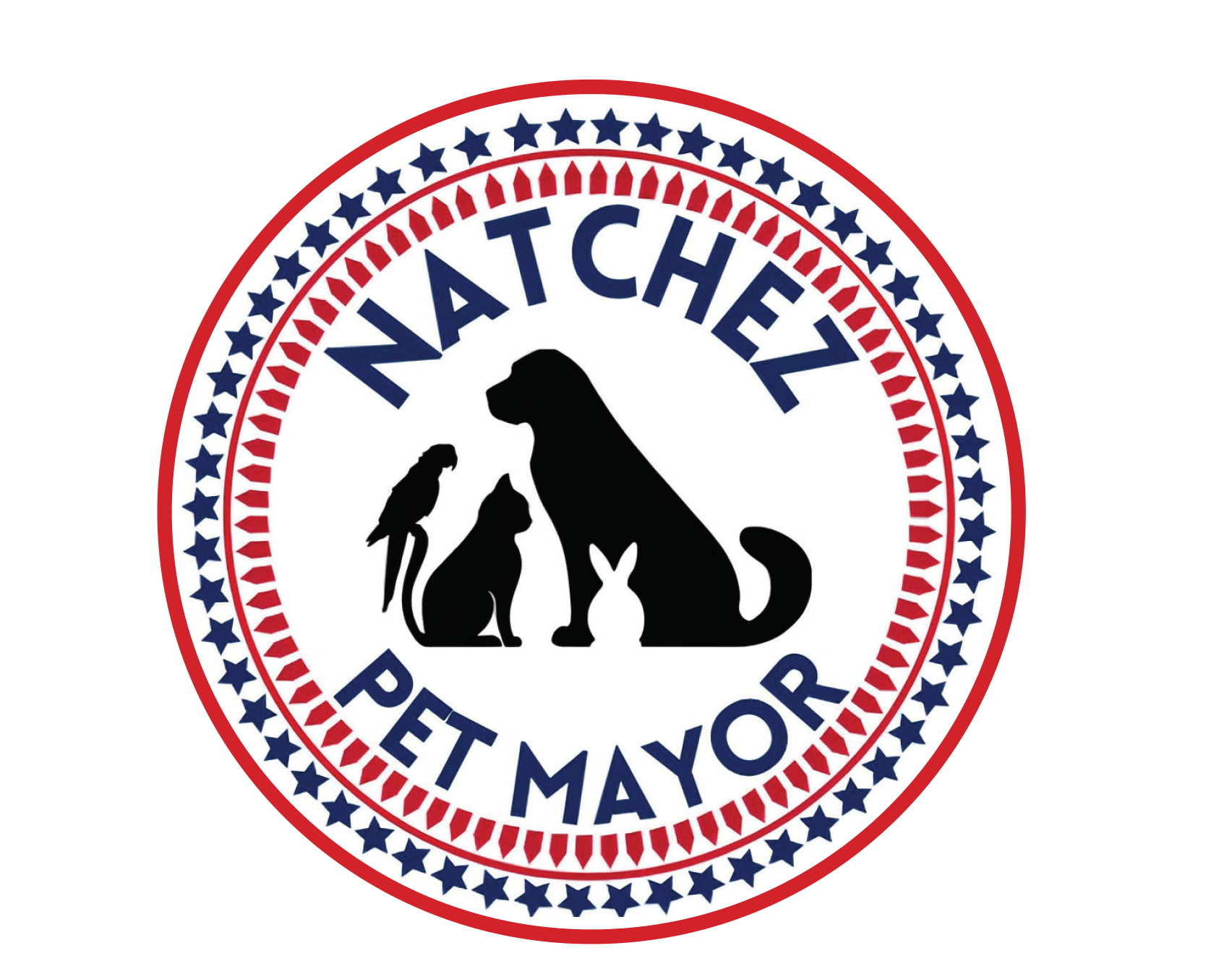 The Seal of the Pet Mayor of Natchez